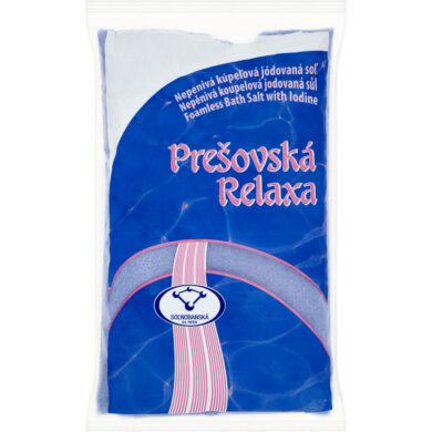 Sůl do koupele Prešovská, 1kg, Relaxa  (1159)