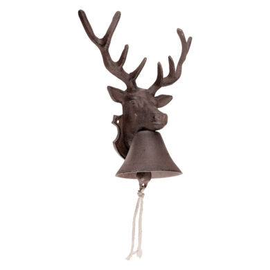 Zvonek litinový, hlava jelena  (29011)