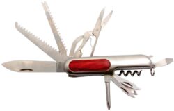 Nůž kapesní multifunkční INOX - Nůž kapesní multifunkční INOX