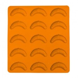 Forma silikon Rohlíček 15 oranžová