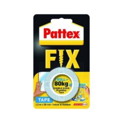 Pattex Fix 80 kg oboustranná lepící páska, 1,5 m x 19 mm - Pattex oboustrann lepc pska Mont Tape, 80kg, 1,5 m